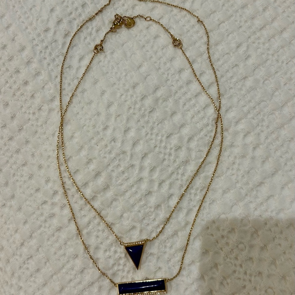 Stella and Dot paired necklace duo